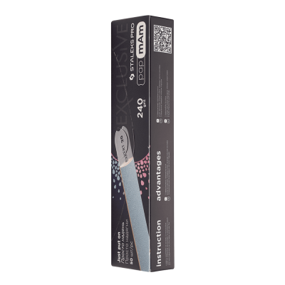 240 grit (50 pc) STALEKS Disposable papmAm files for straight nail file EXCLUSIVE 22 DFCX-22-240 