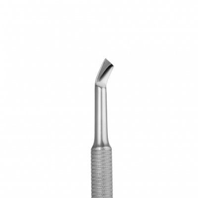 Staleks Cuticle pusher EXPERT 30 TYPE 4.3 (rounded pusher and bent blade, left side) PE-30/4.3