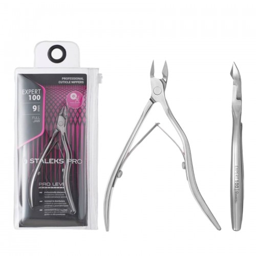 Staleks Pro Expert 100 Cuticle Nippers with AISI 420 Stainless Steel